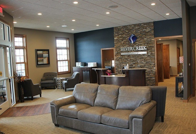 A photo of the office interior